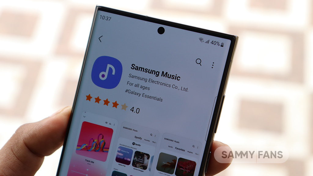Samsung Music new update