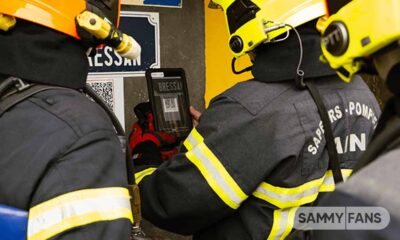 French Firefighters Galaxy Tab Active 3