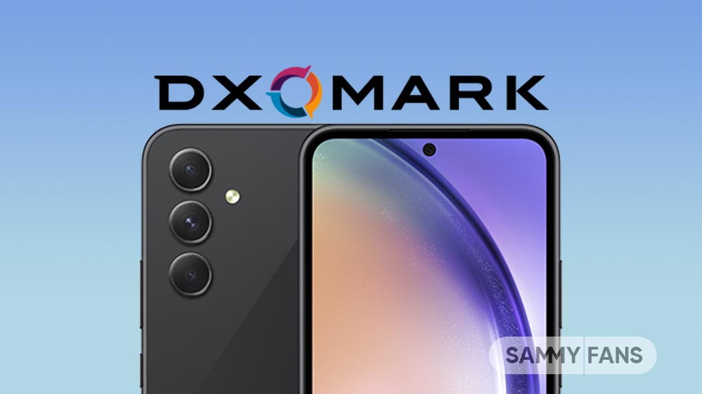 Samsung Galaxy A54 DXOMARK Camera Scores