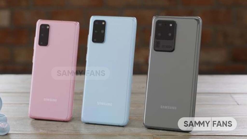 locked Samsung Galaxy S20 April 2023 update