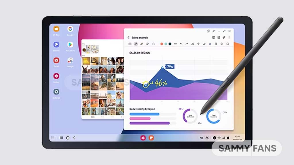 Samsung Tab S6 Lite July 2023 update
