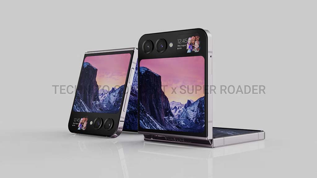 Samsung Galaxy Z Flip5 Bigger cover screen