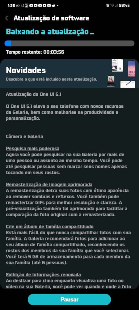 Samsung Galaxy M22 One UI 5.1