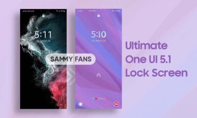 Samsung One UI 5.1 Lock Screen