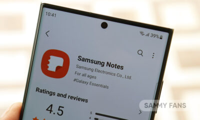 Samsung Notes August 2023 update