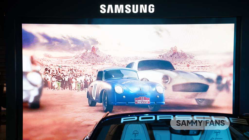Samsung Porsche The Wall