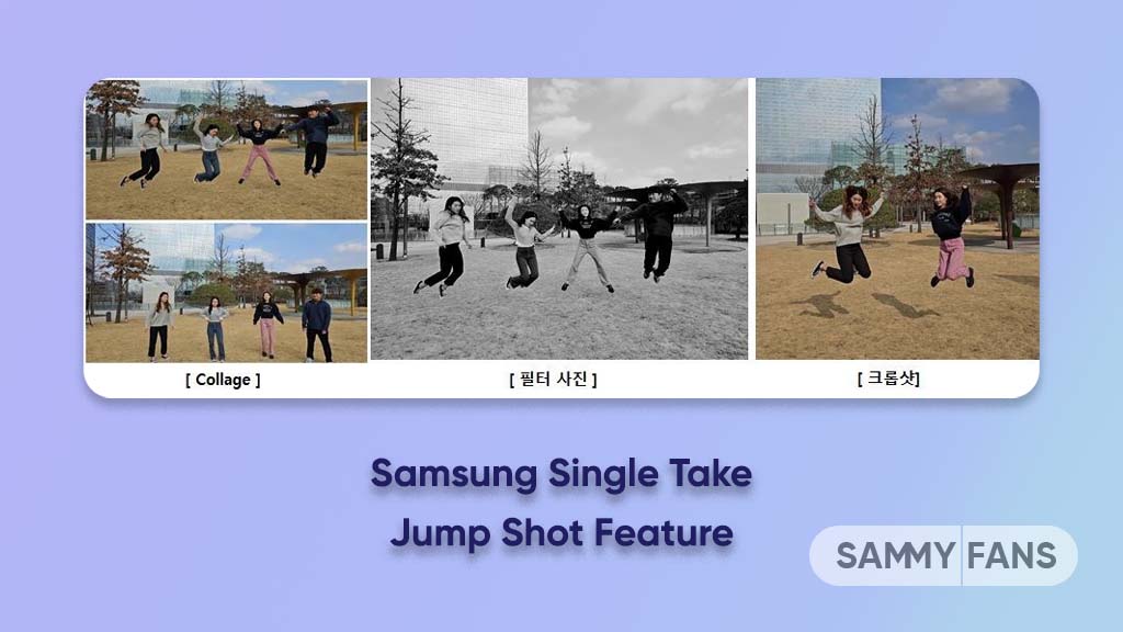 Samsung Single Take Jump short