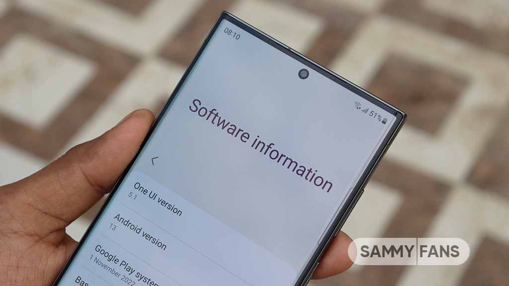 Samsung Software Info