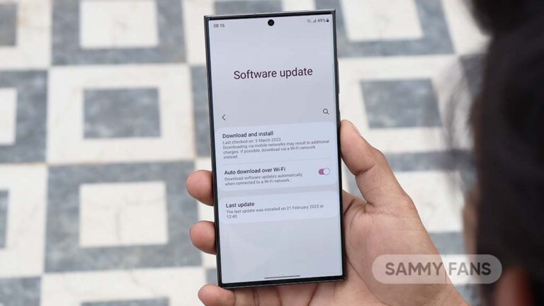 Samsung Galaxy Software Update