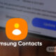 Samsung Contacts app update
