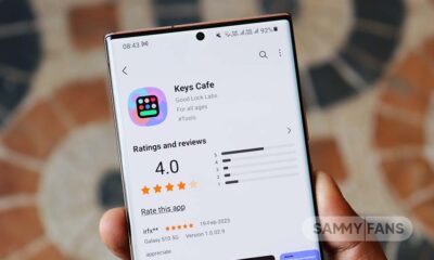Samsung Keys Cafe update new function