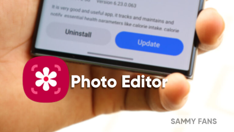 Samsung Photo Editor new features