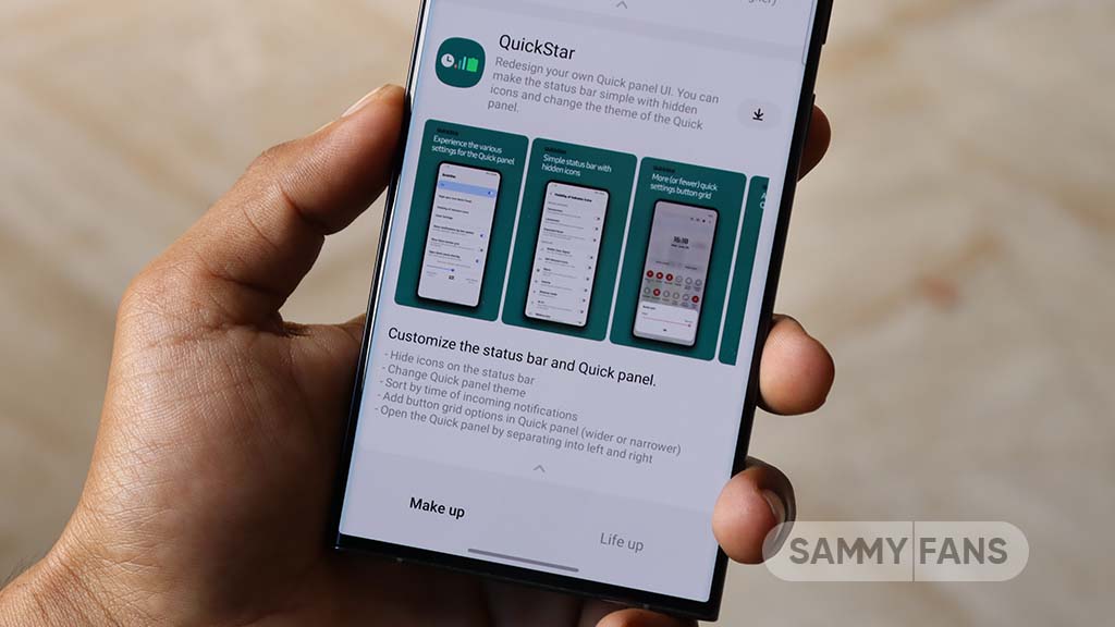 Samsung QuickStar April 2023 update