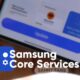 Samsung Core services app November 2023 update
