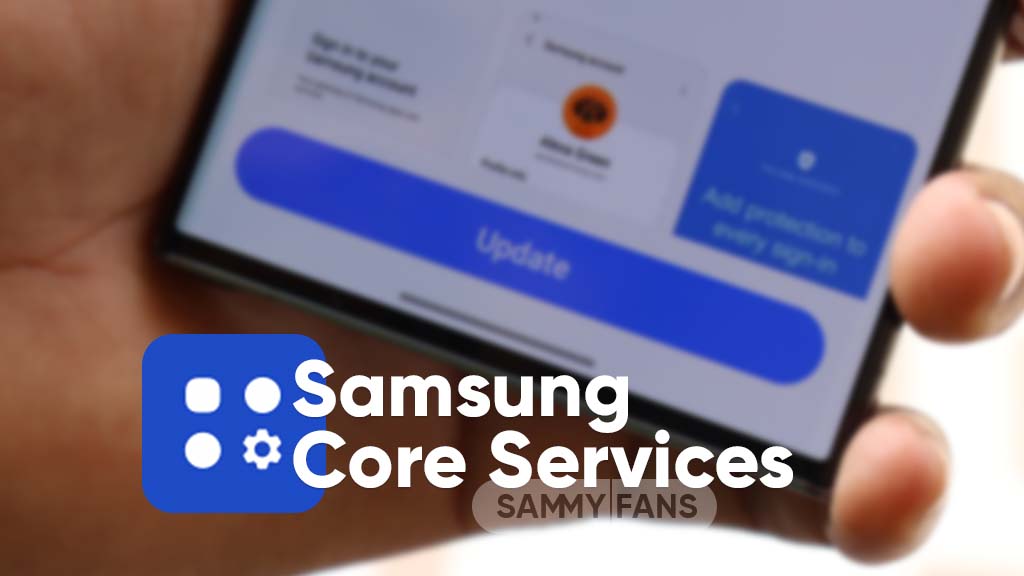 Samsung Core services update
