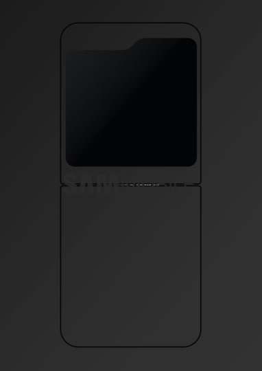 Samsung Galaxy Z Flip5 Bigger cover screen