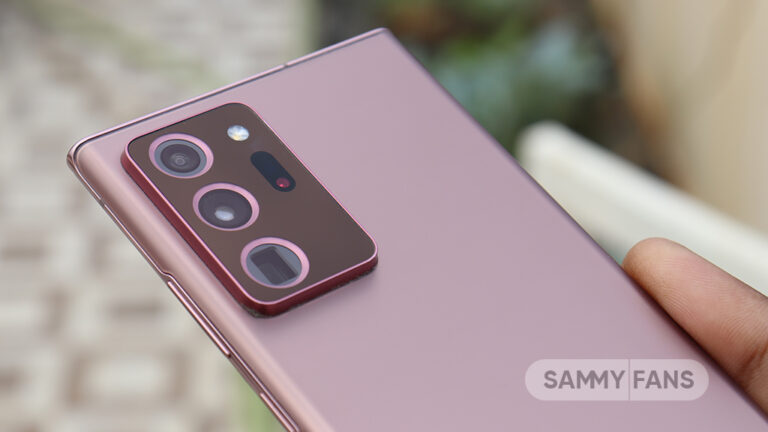 Galaxy Note 20 January 2025 update