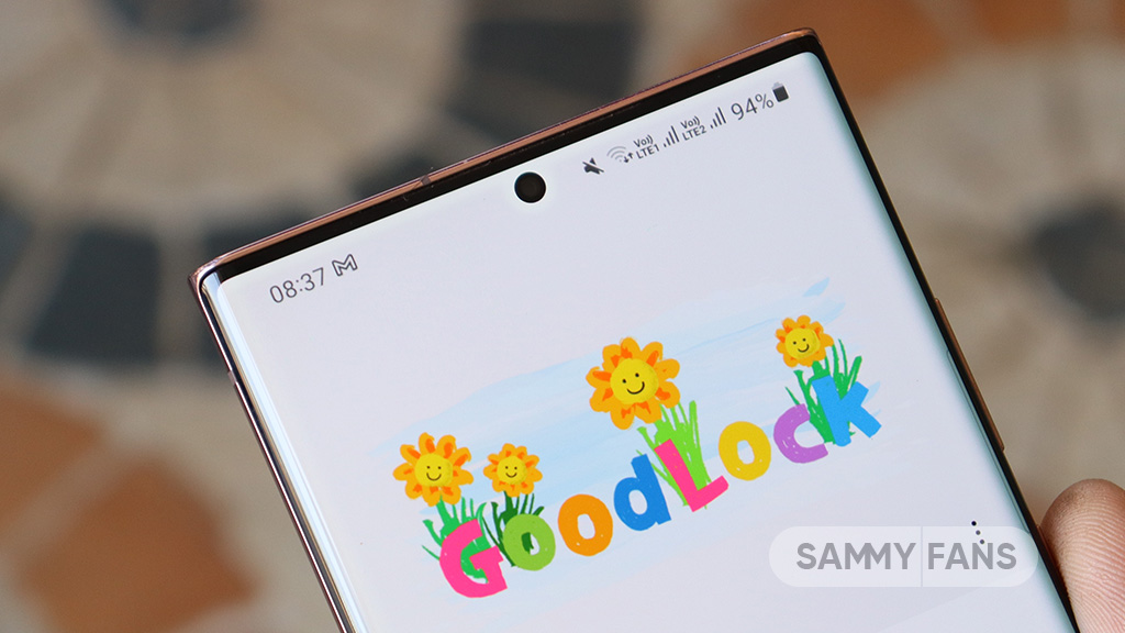 Samsung Good Lock UI improvements