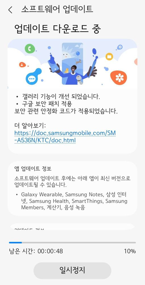 Samsung Galaxy A53 Gallery update April 2023