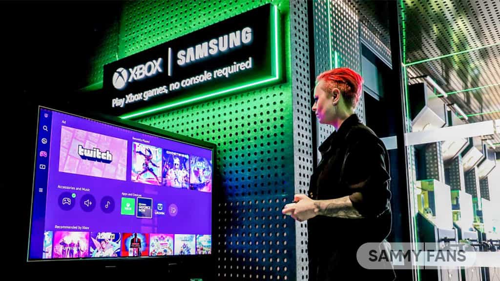 Samsung XBox Gaming Zone