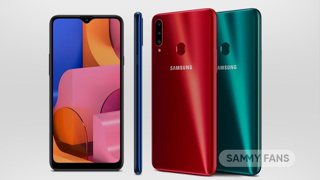 Samsung Galaxy A20s May 2023 update