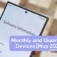 Samsung Monthly Quarterly Devices May 2023