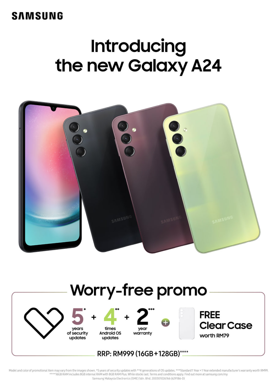 Samsung Galaxy A24 Malaysia