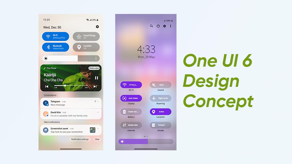 Samsung One UI 6 Concept