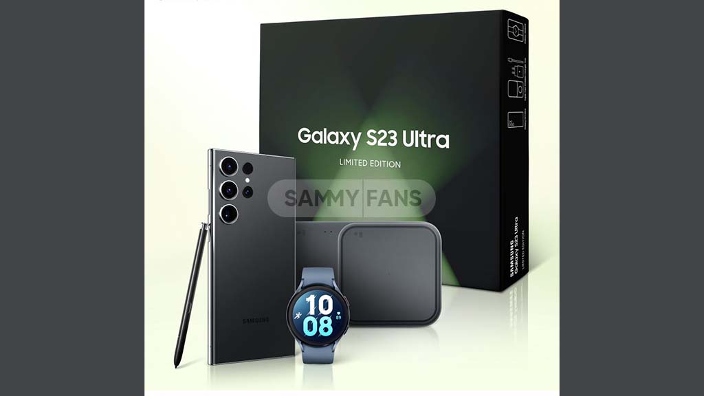 Galaxy S23 Ultra 256GB 5G Preto com Watch4