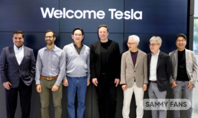 Samsung Lee Tesla Elon Musk
