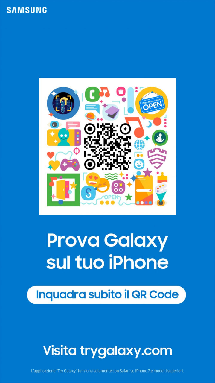 Samsung One UI 5.1 Try Galaxy Apple iPhone Italy