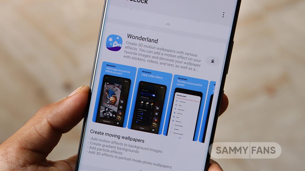 Samsung Wonderland 1.4.04 Update