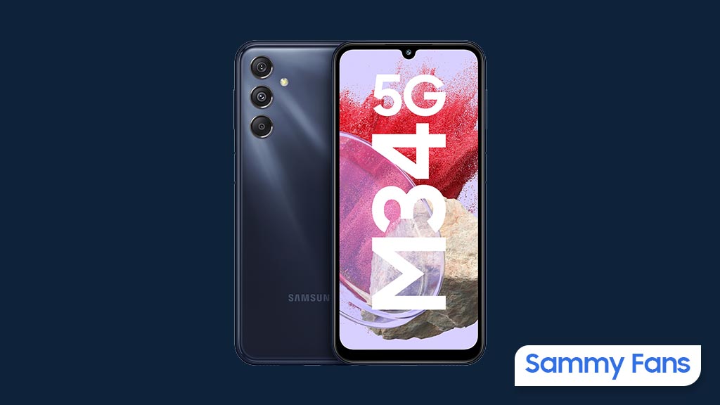 Samsung Galaxy M34 5G February 2024 update
