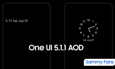 Samsung One UI 5.1.1 AOD