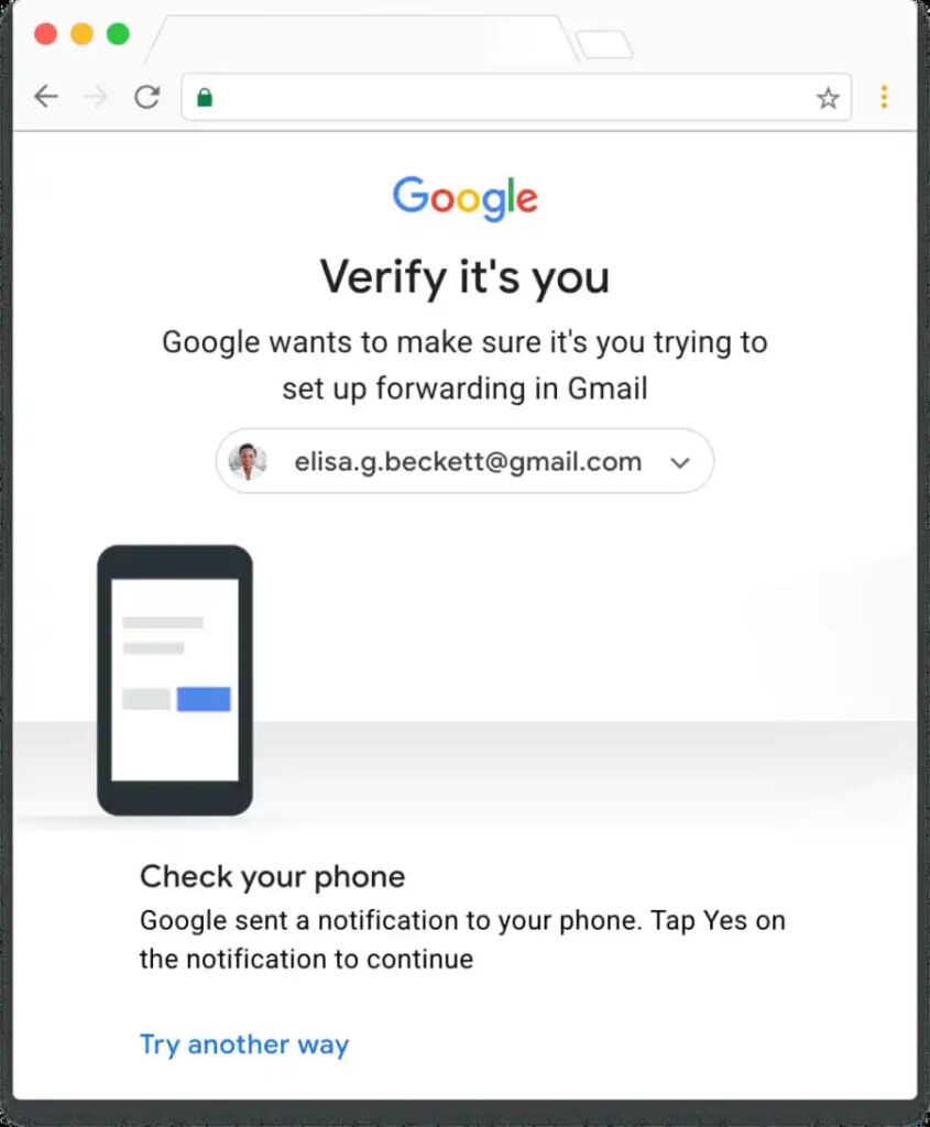 Gmail New Prompt
