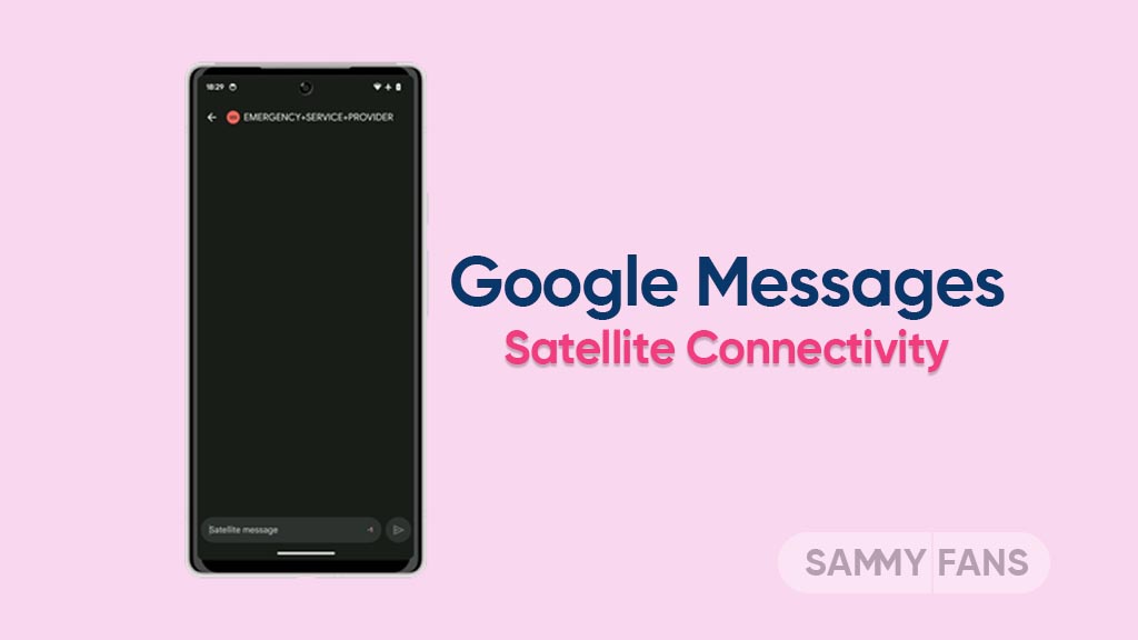 Google Satellite Emergency SMS feature