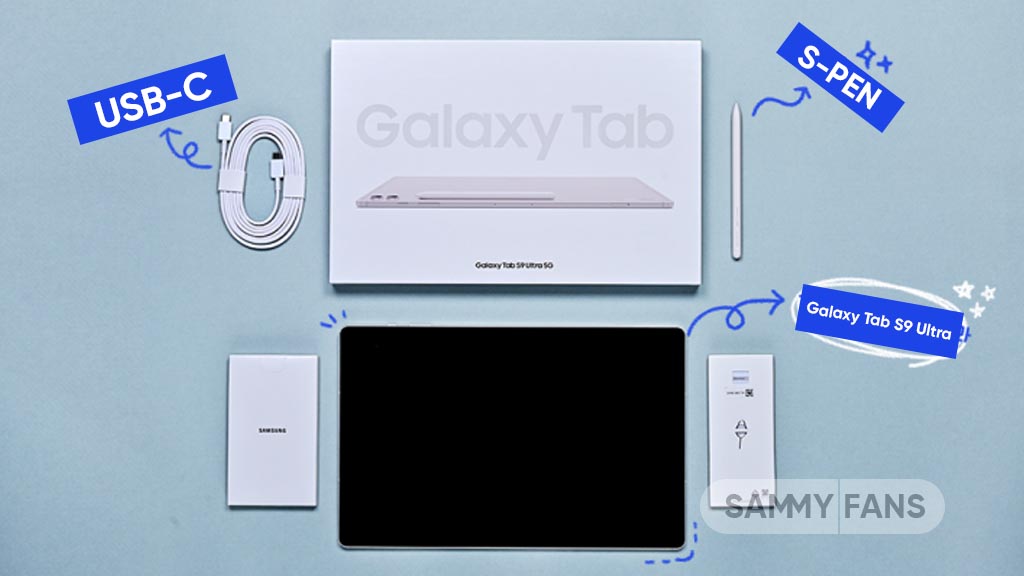 Samsung Galaxy Tab S9 Ultra Official Unboxing - Sammy Fans