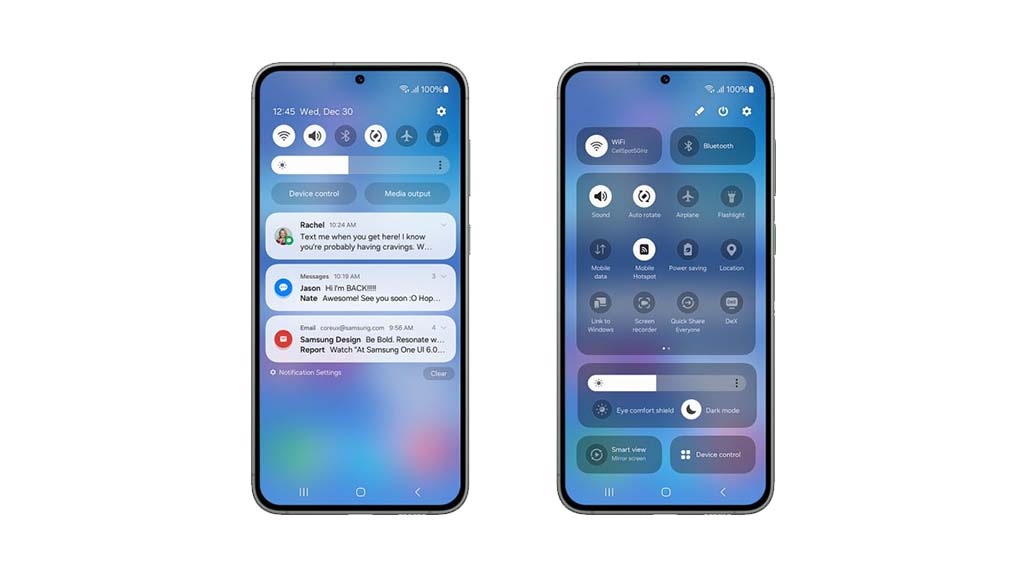 Samsung One UI 6 5 difference