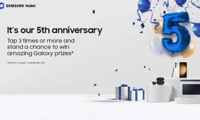 Samsung Wallet South Africa 5th Anniversary