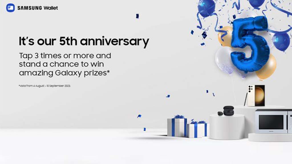 Samsung Wallet South Africa 5th Anniversary