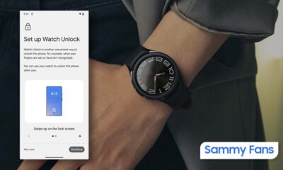 Samsung Galaxy Watch Unlock
