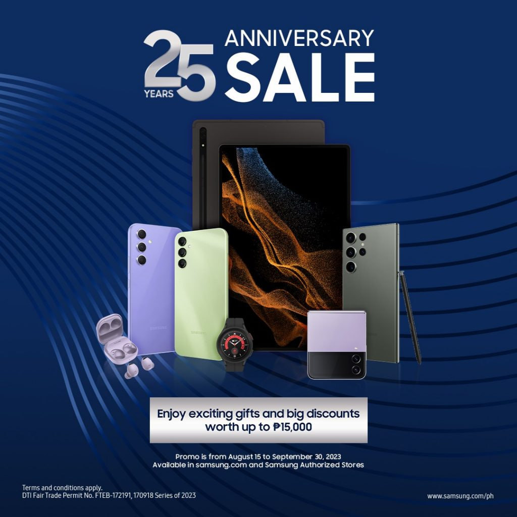 Samsung 25 Anniversary Sale