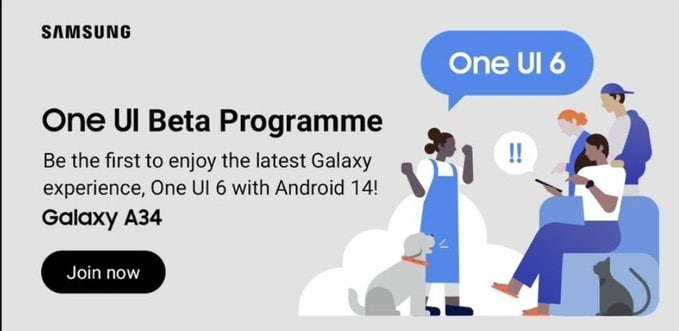 One UI 6 basado en Android 14 ya se puede descargar en los Samsung Galaxy  A34