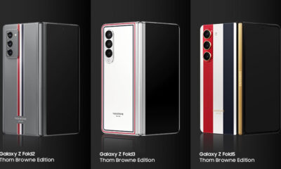 Samsung Galaxy Z Fold Thom Browne 2020, 2021 and 2023