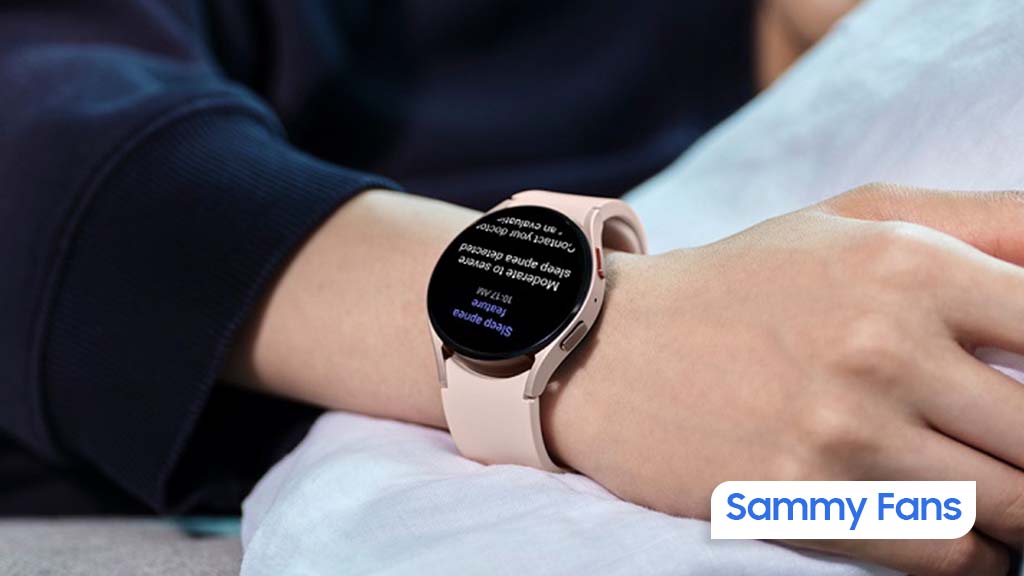 Samsung Galaxy Watch Sleep Apnea