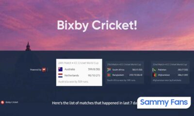 Samsung Bixby Cricket