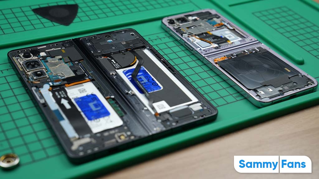 Samsung Galaxy Z Fold Flip 5 iFixit self-repair