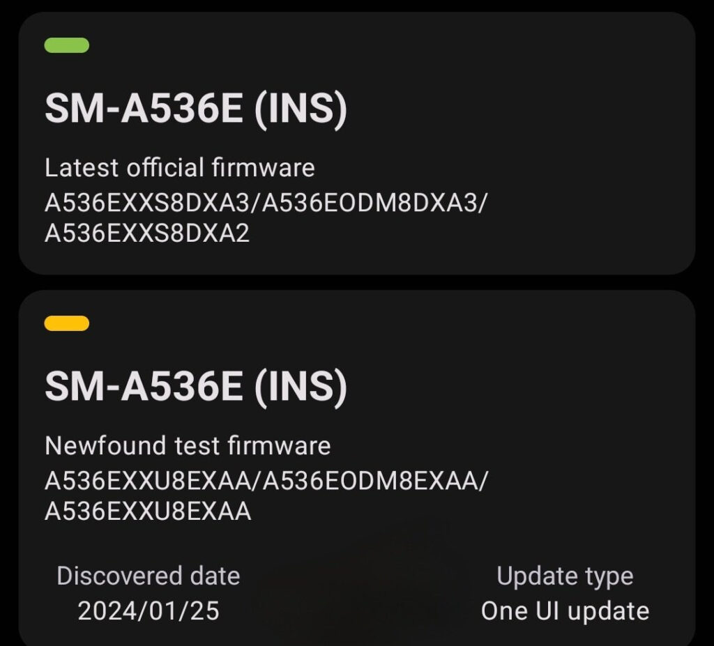 Samsung Galaxy A53 One UI 6.1 update