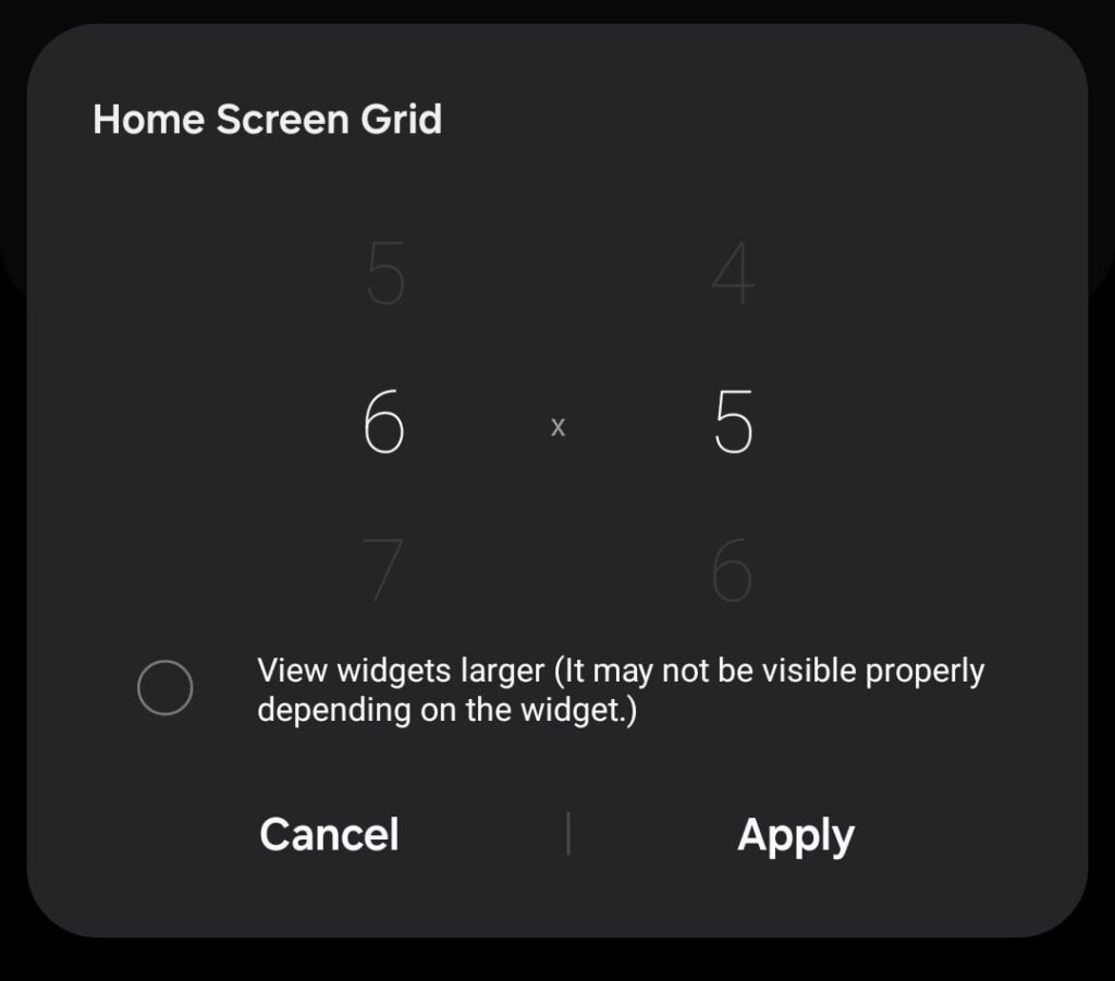 Samsung One UI Home UP issue
