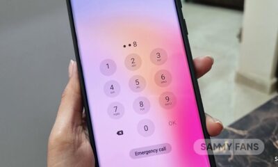 Samsung One UI 6 password invisible